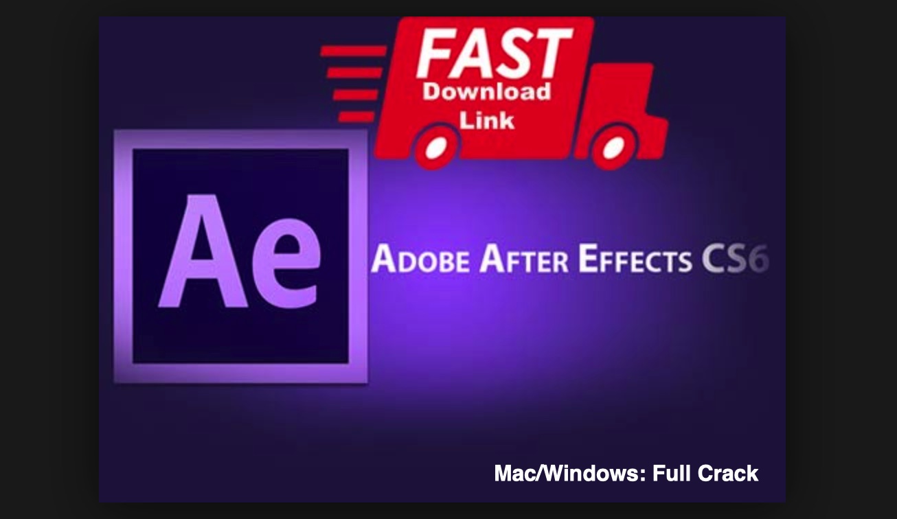 Adobe After Effects CS6 2015 Full Version With Crack
